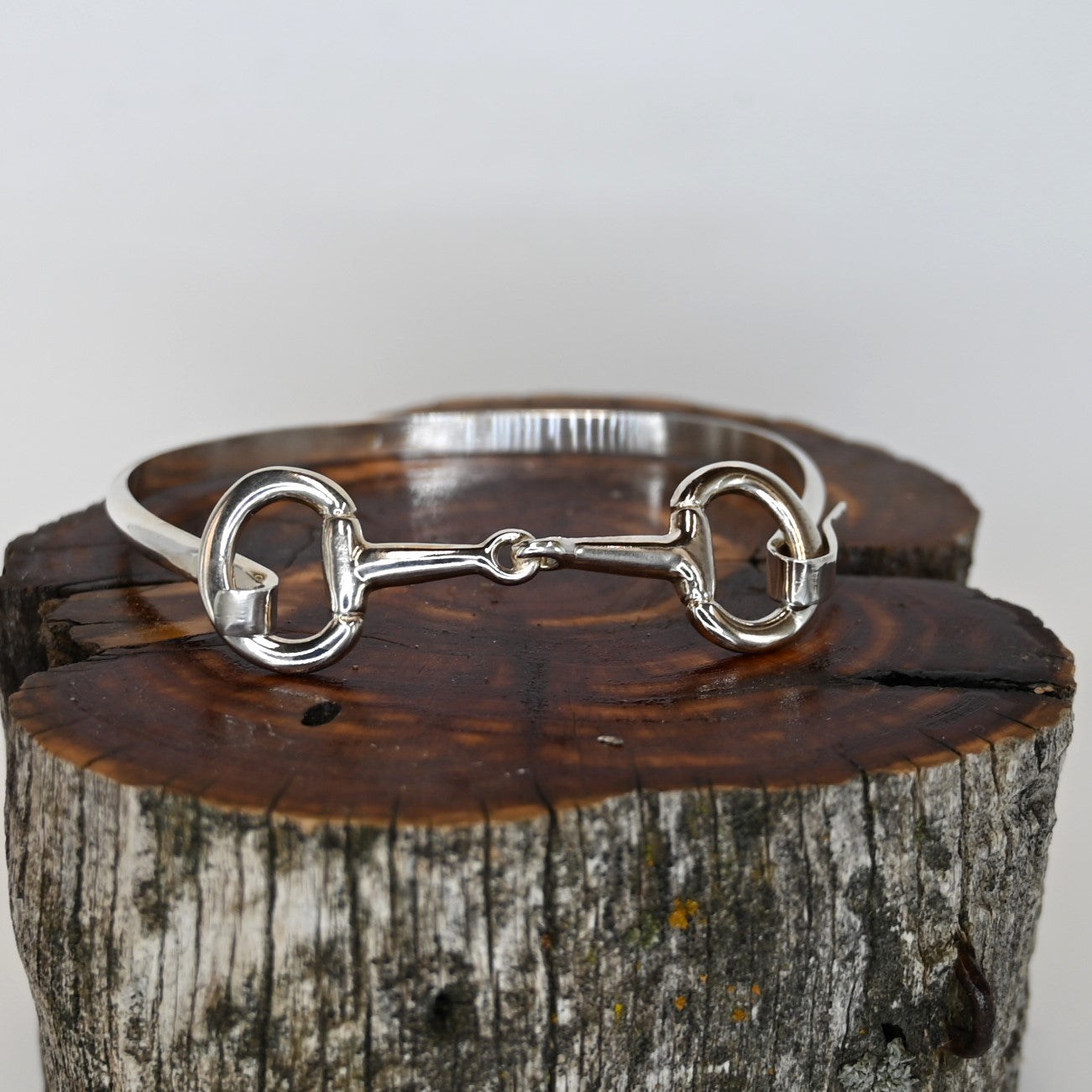 Single Snaffle Bit Bracelet view of bracelet