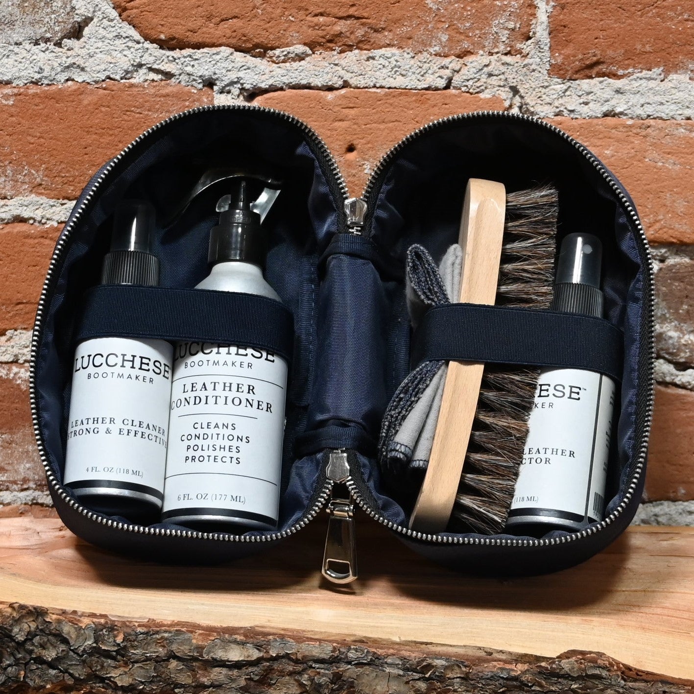 Leather Care Kit view of kit