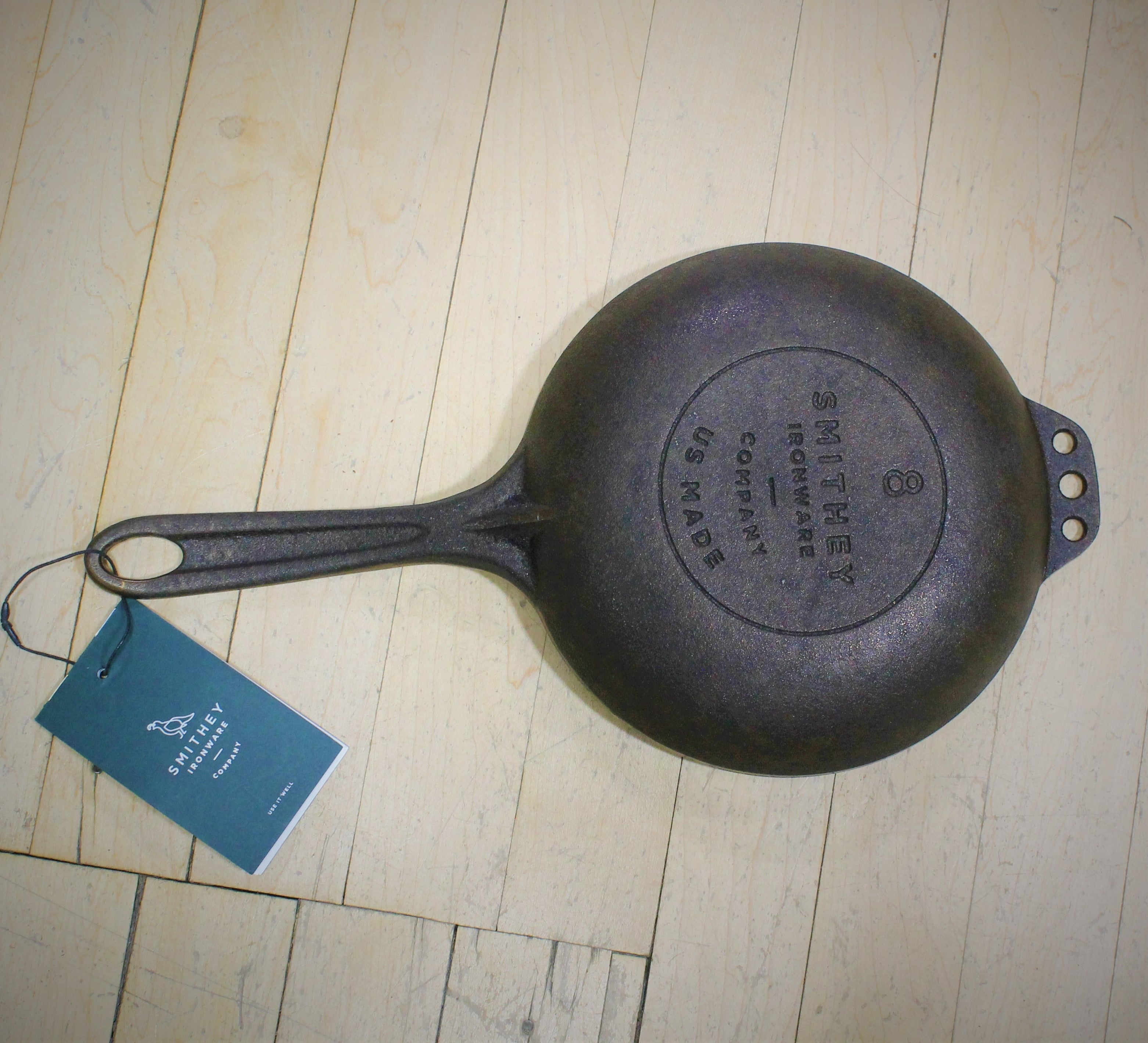 No. 8 Cast-Iron Chef Skillet by Smithey Ironware Co. - Fieldshop