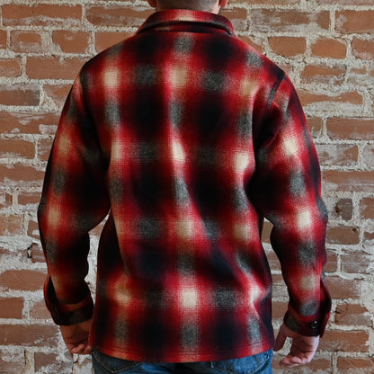 View of back of jacket