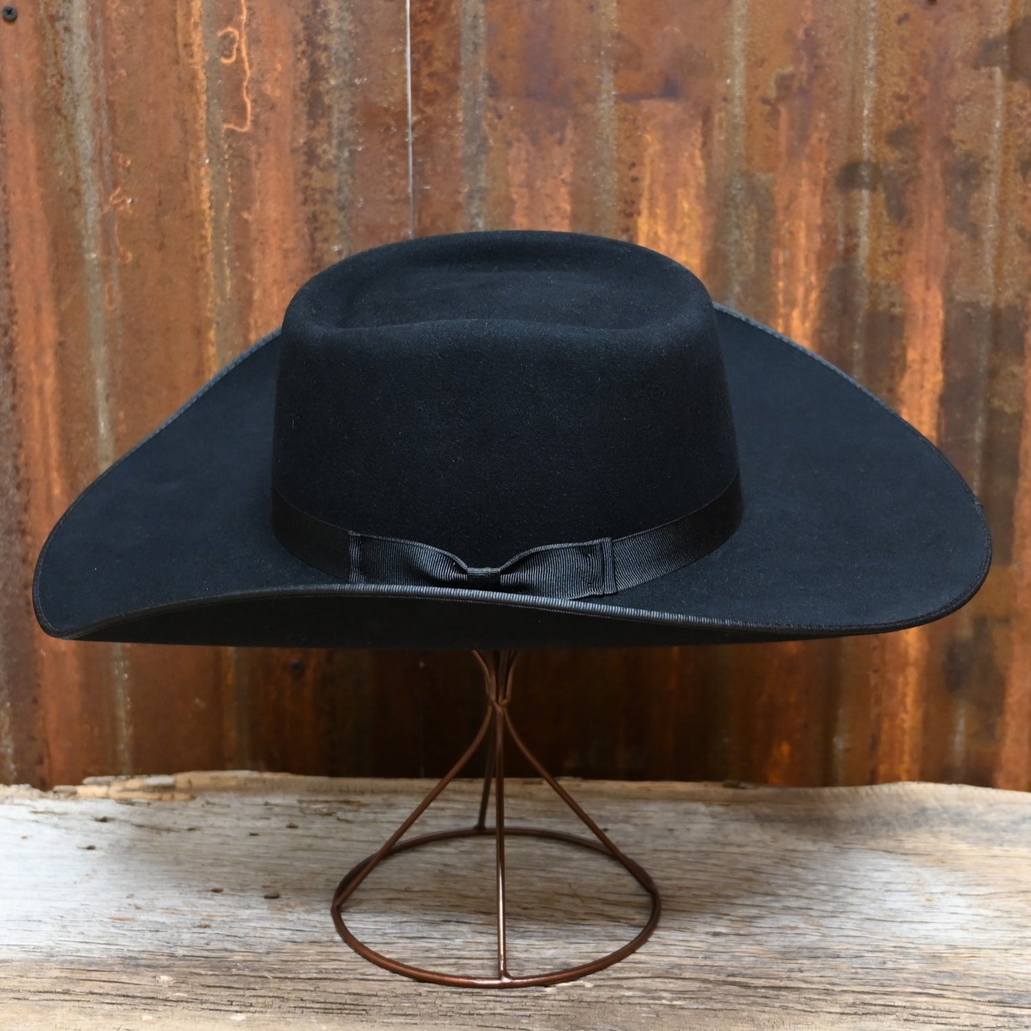 View of side of hat