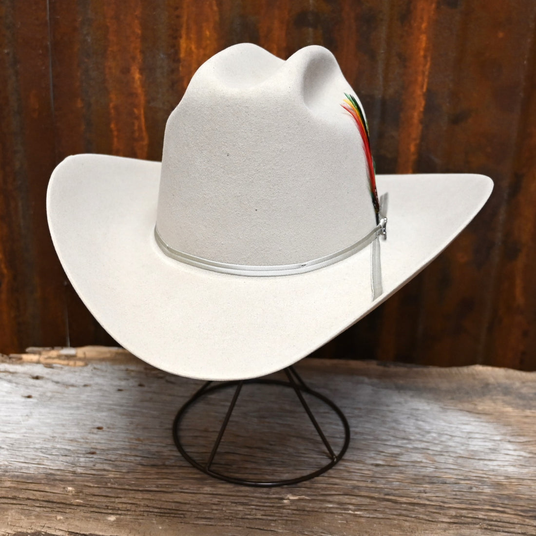 Stetson Rancher 6X Regular in Silver Grey view of front