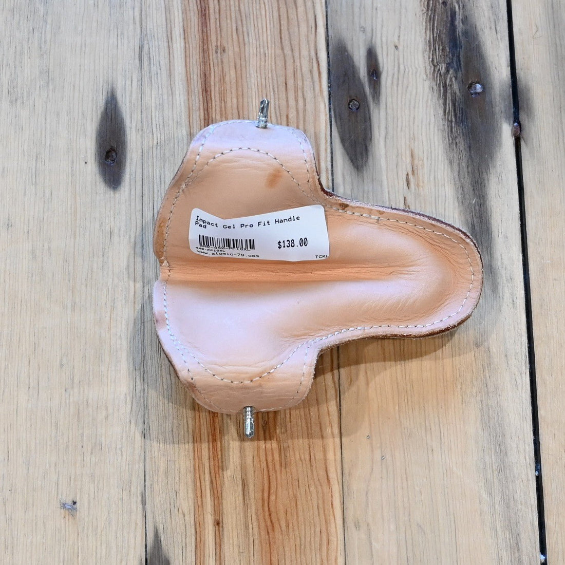 View of handle pad