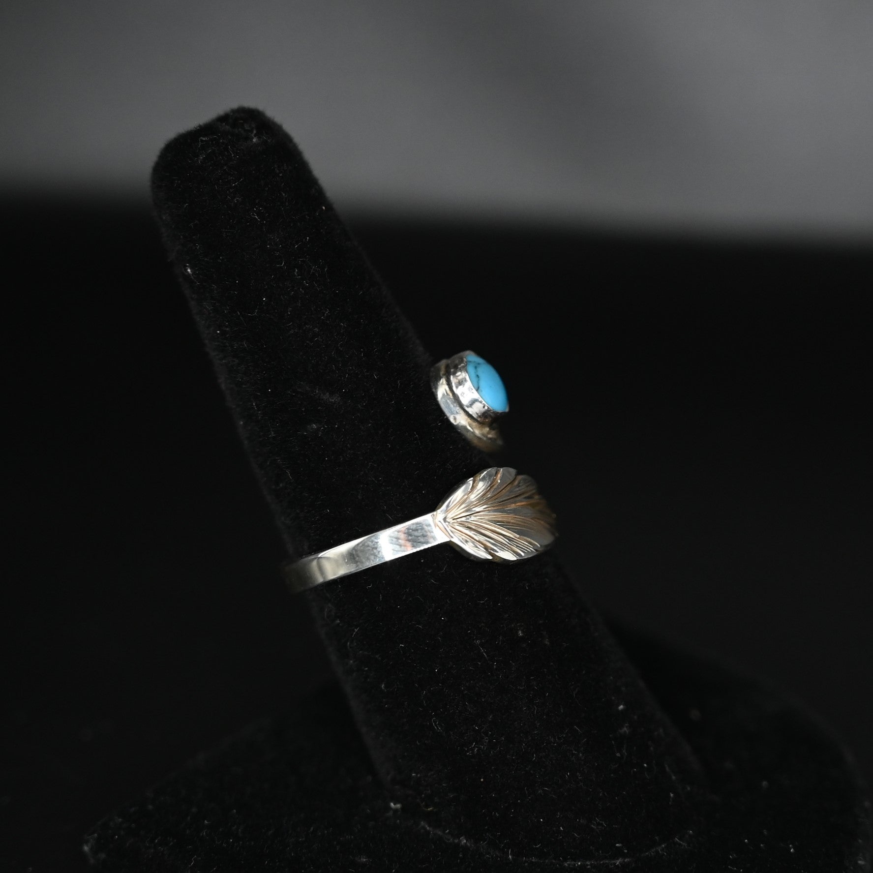 View of side of ring