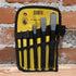 5 Piece Chisel Tool Roll view of chisel roll