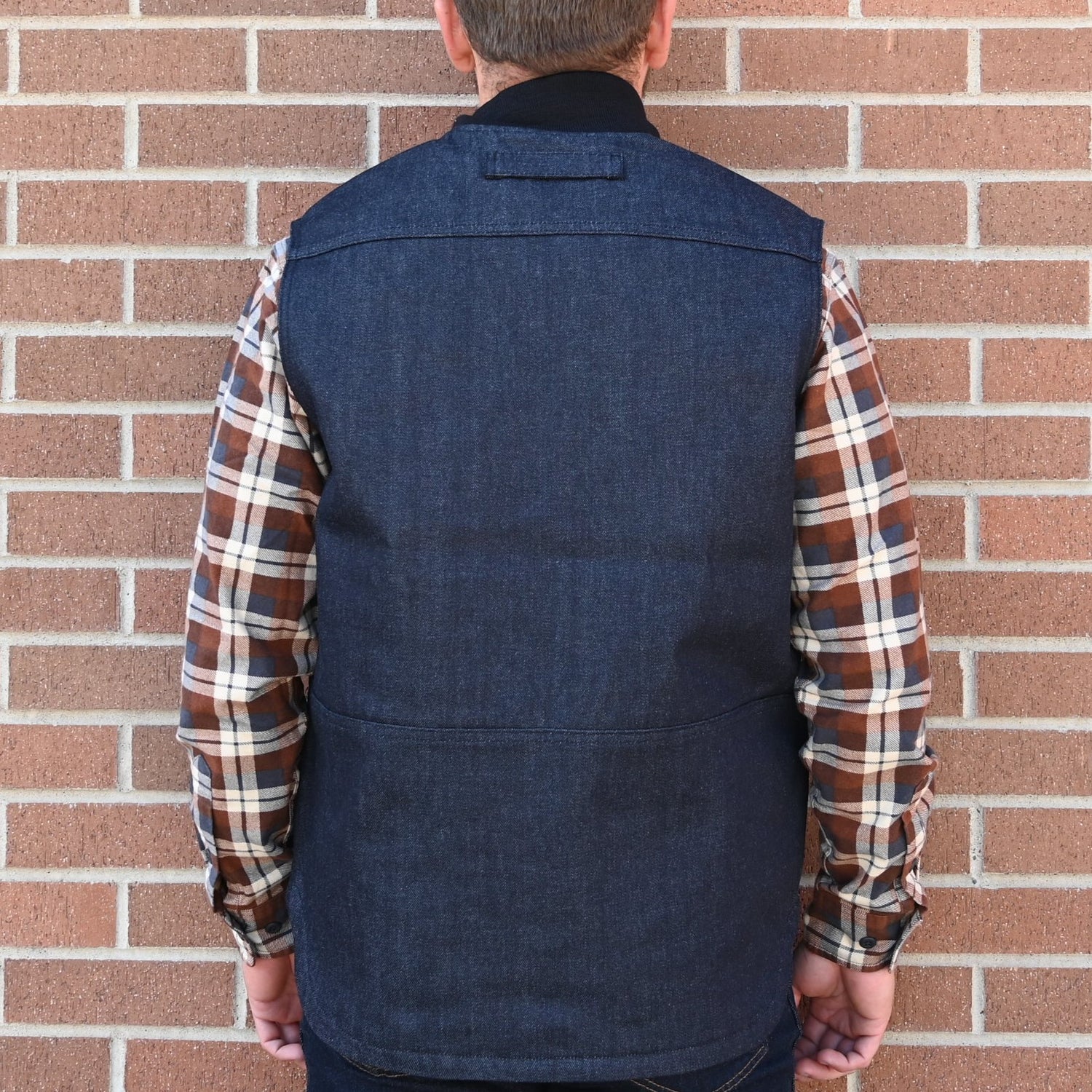 View of back of vest