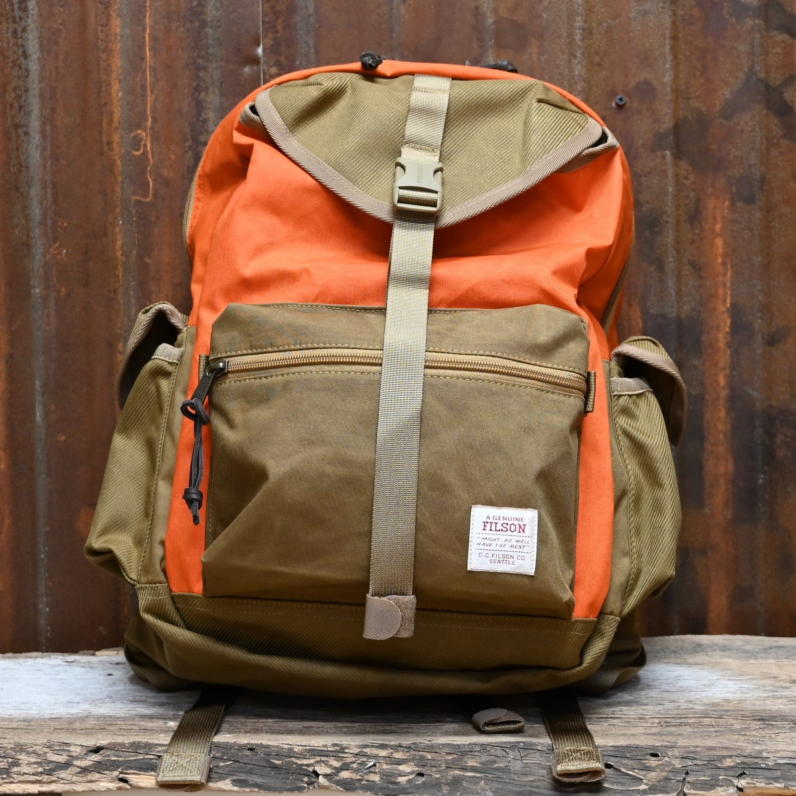 View of backpack