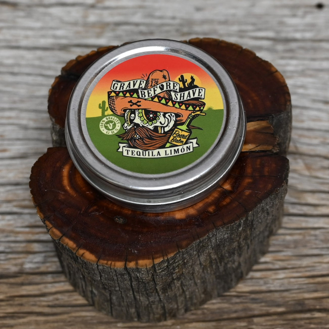 View of beard balm