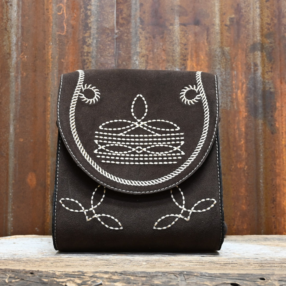 View of front of purse