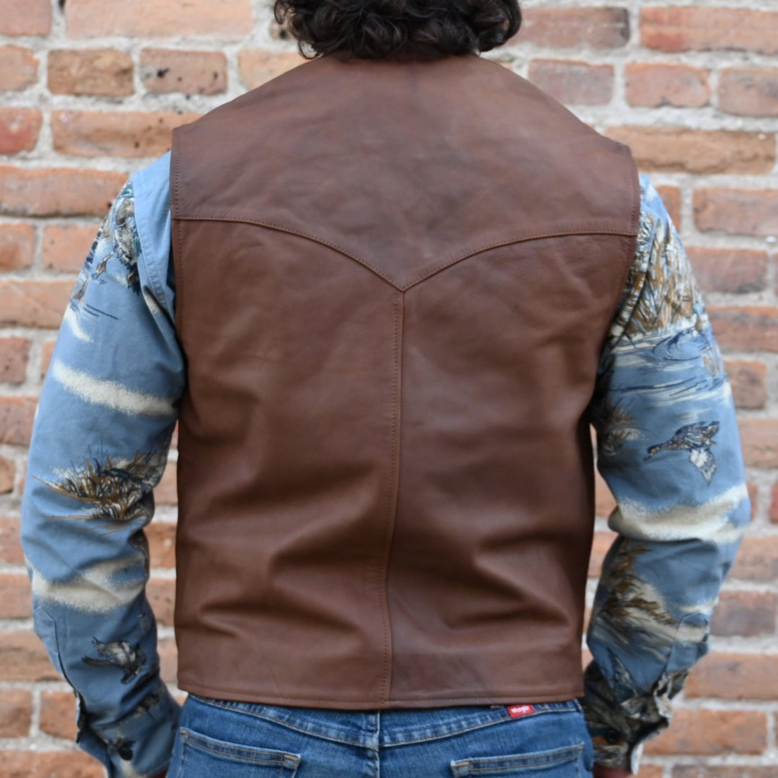 View of back of vest