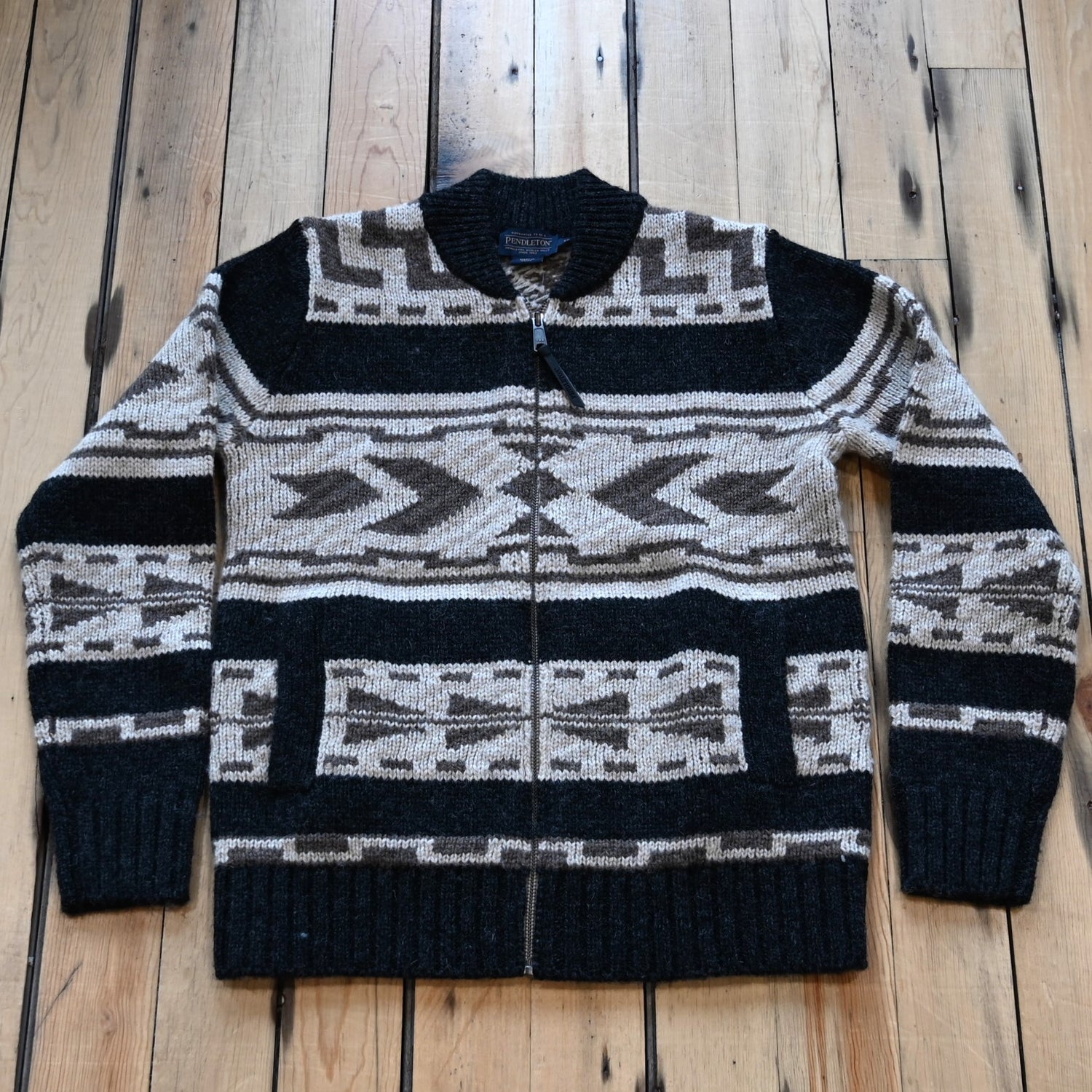 View of front of sweater