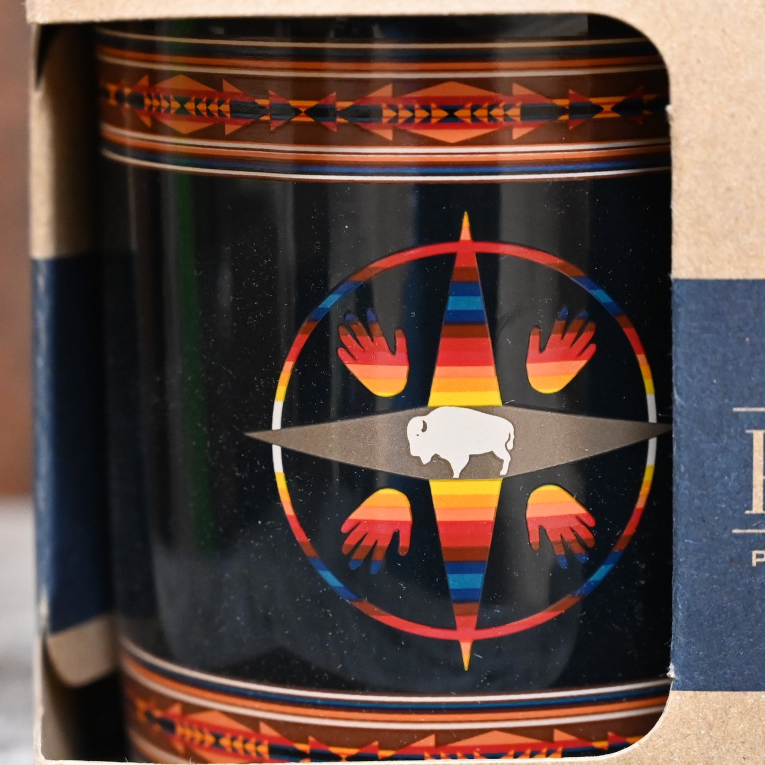 Pendleton 18 oz Ceramic Mug view of design