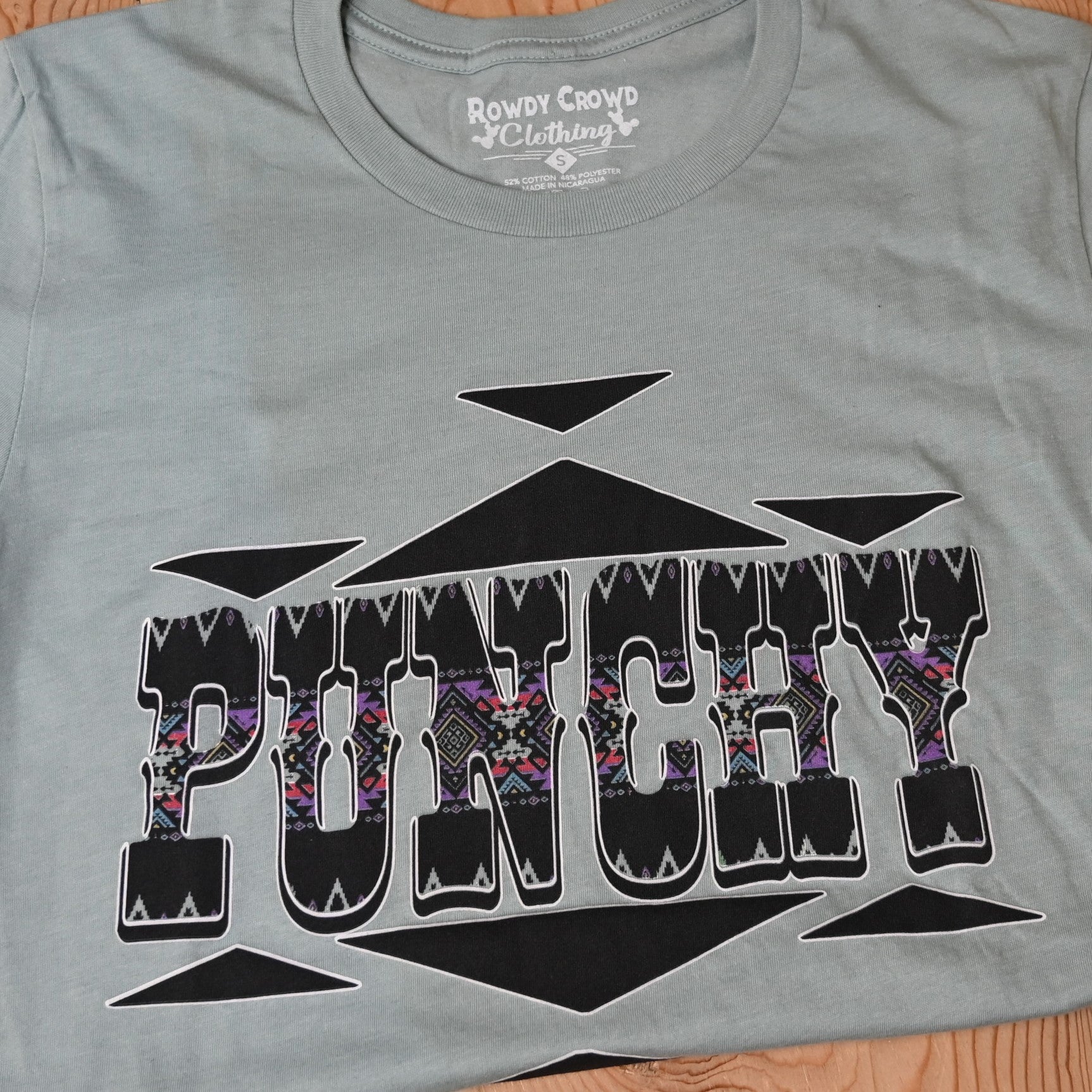 Punchy Tee view of design