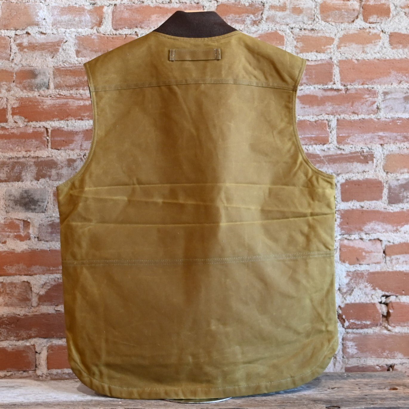 View of back of vest