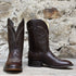 Hondo 11" Brown Top with Brown Calf Vamp view of front and side