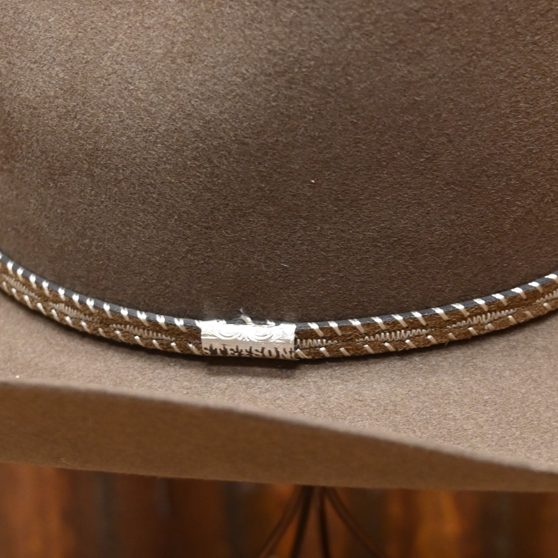 View of hat band