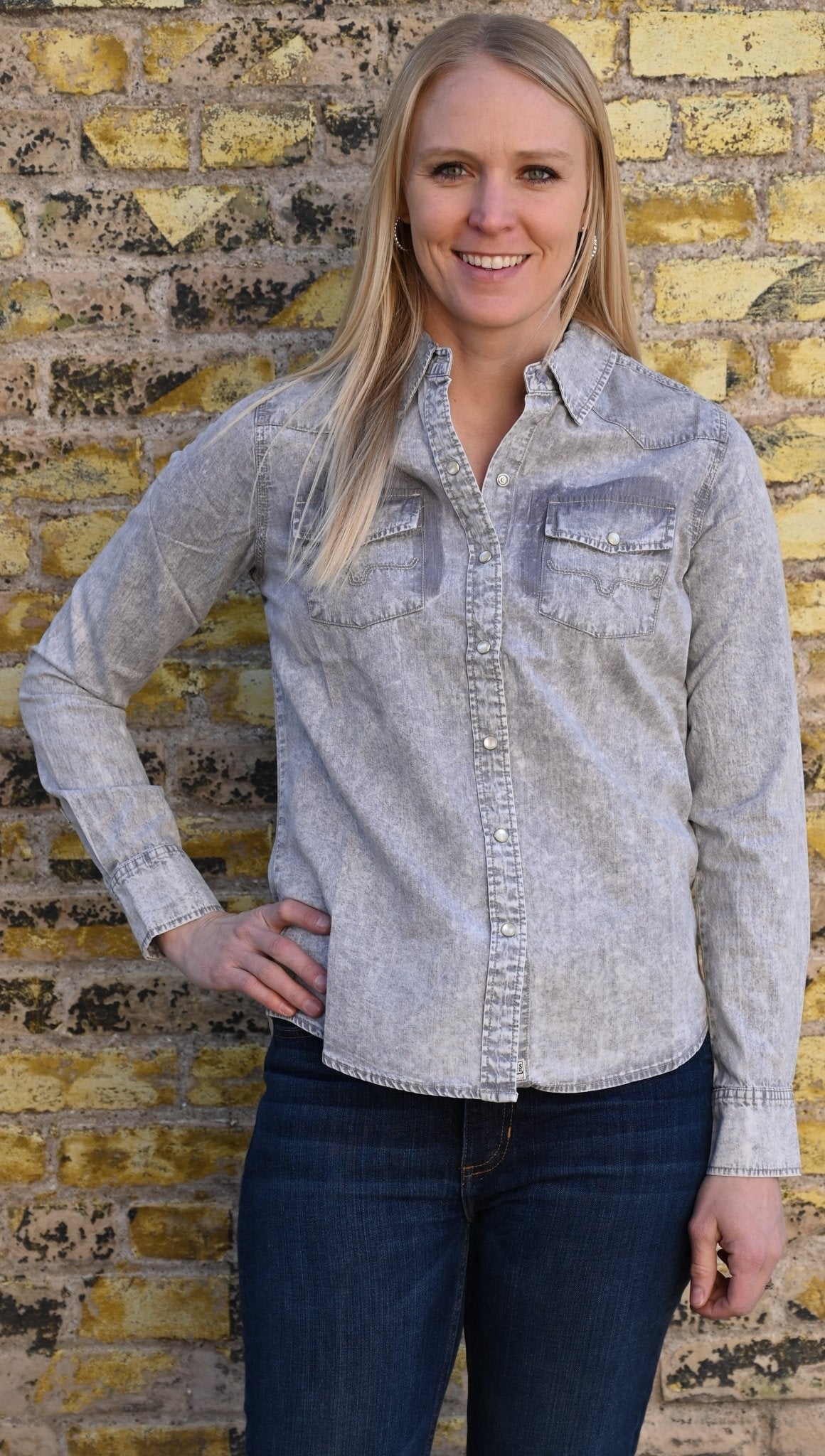 Kimes Ranch Ladies KC Tensel Top - In Multiple Colors