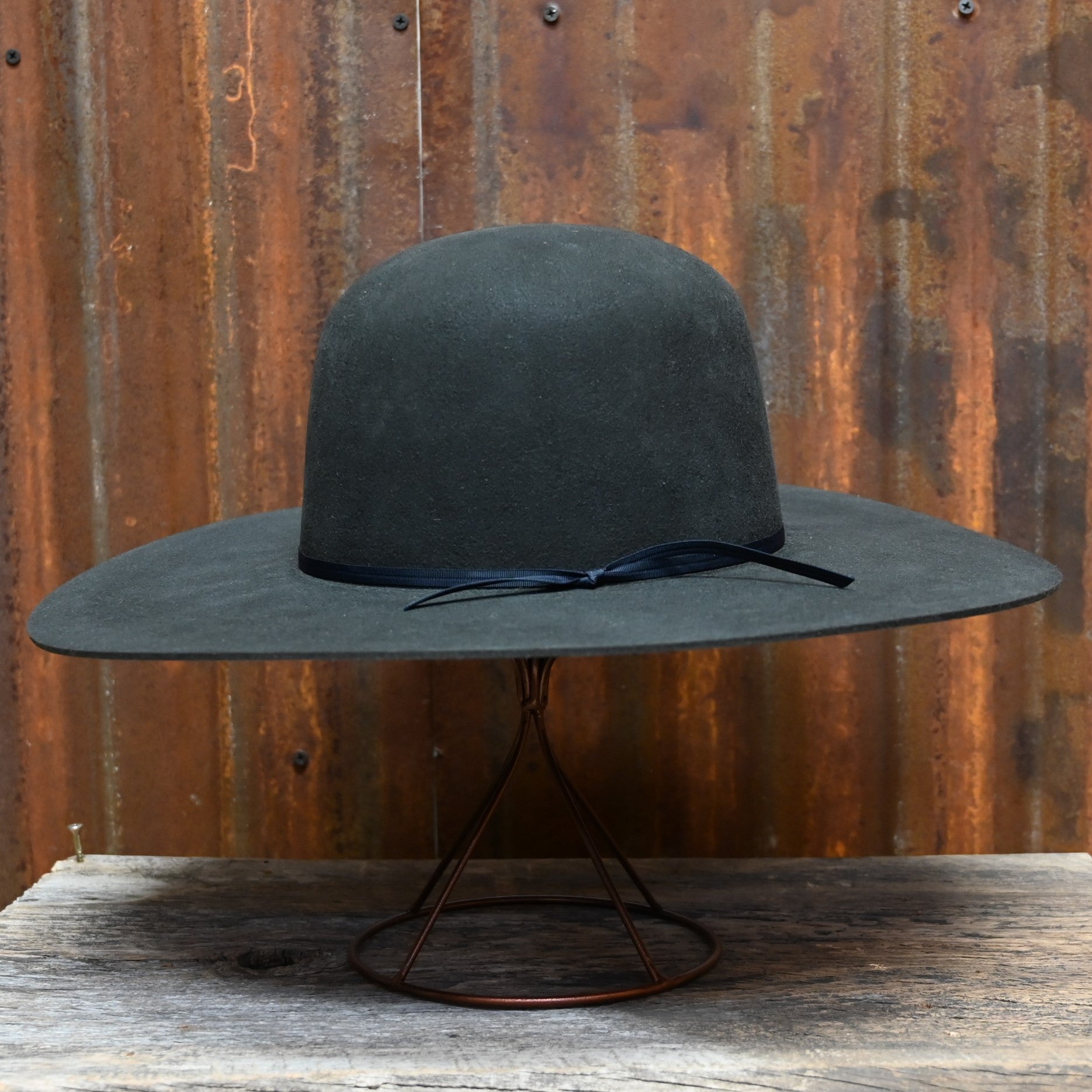 View of side of hat