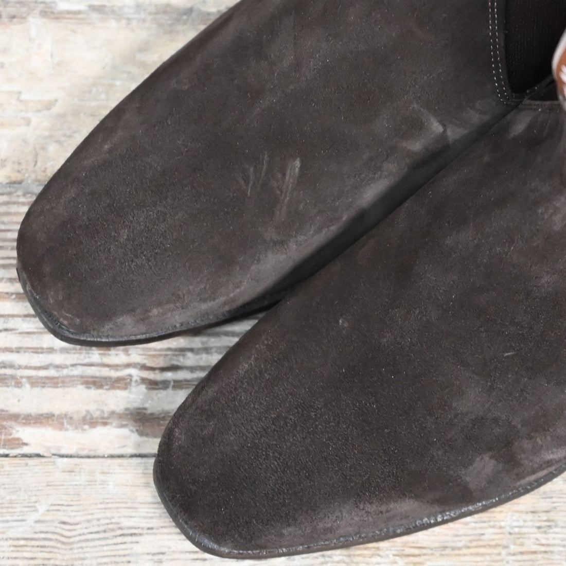 View of toe