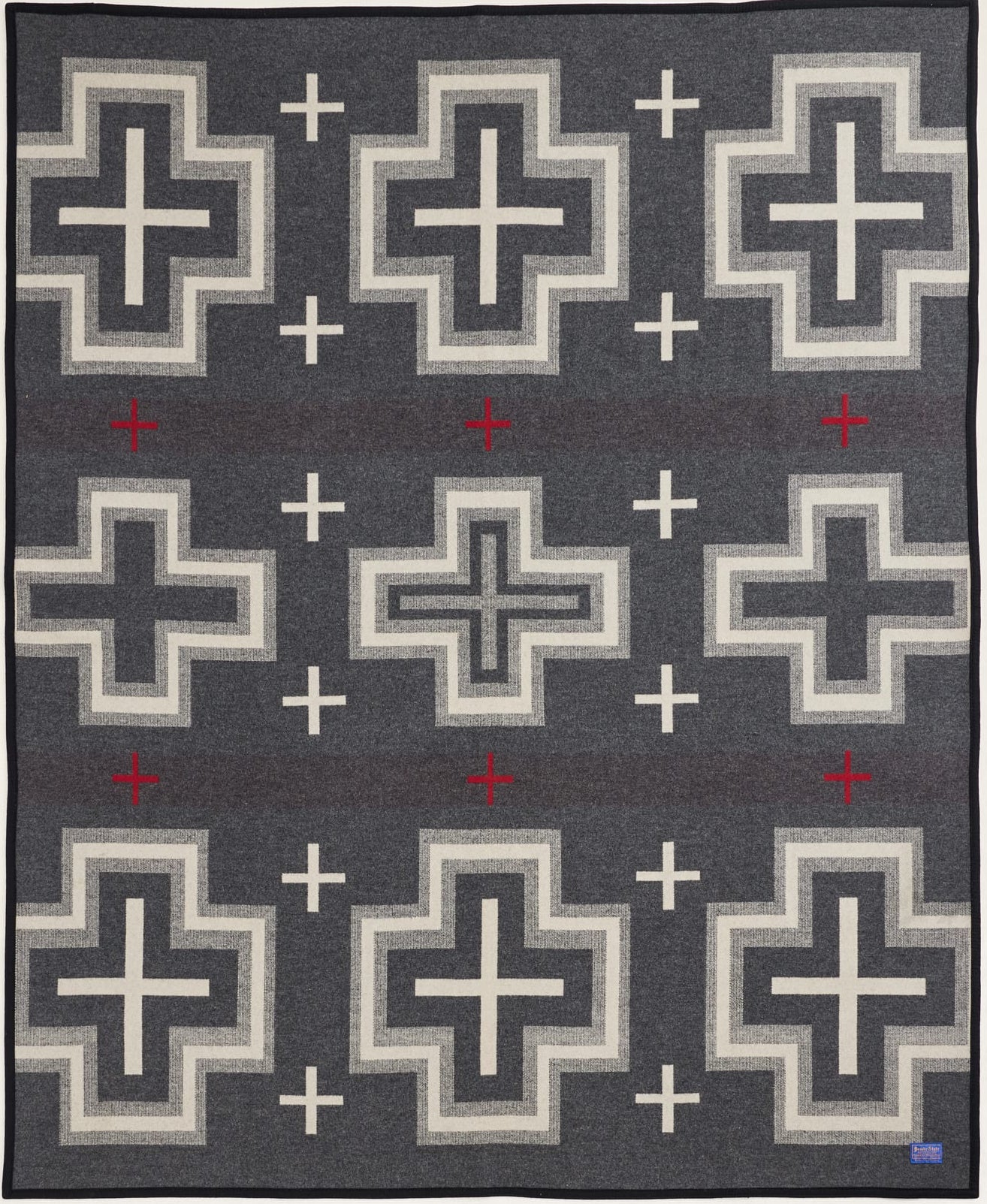 Pendleton San Miguel Blanket King size with heritage crosses pattern