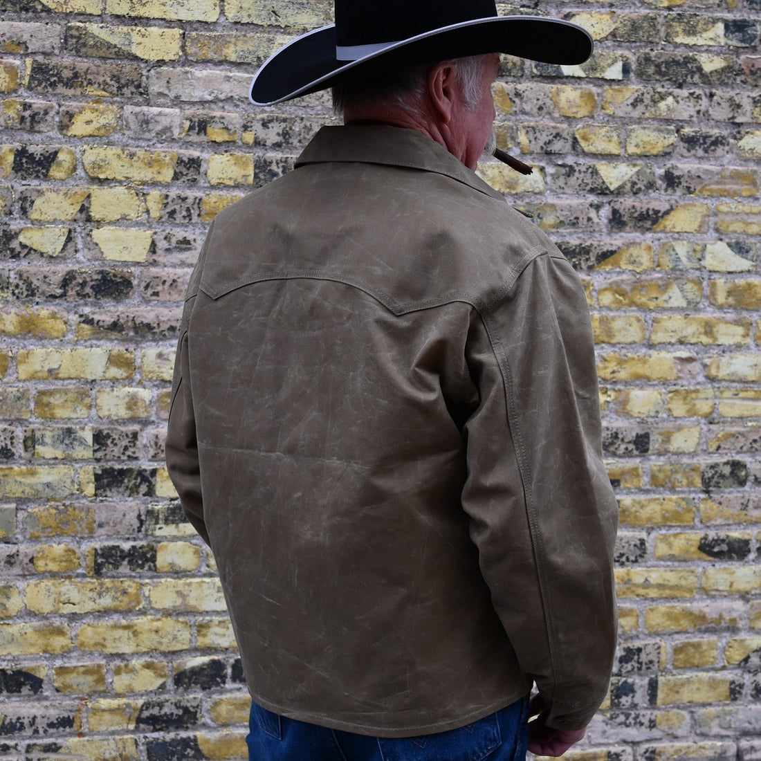 Rangewax Mesquite Jacket view of back of jacket size large