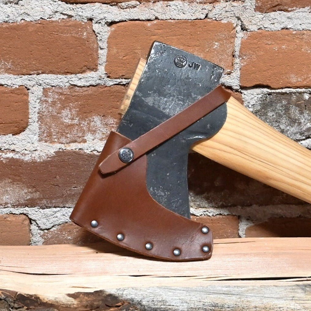 Gränsfors Bruk American Felling Axe view of sheath