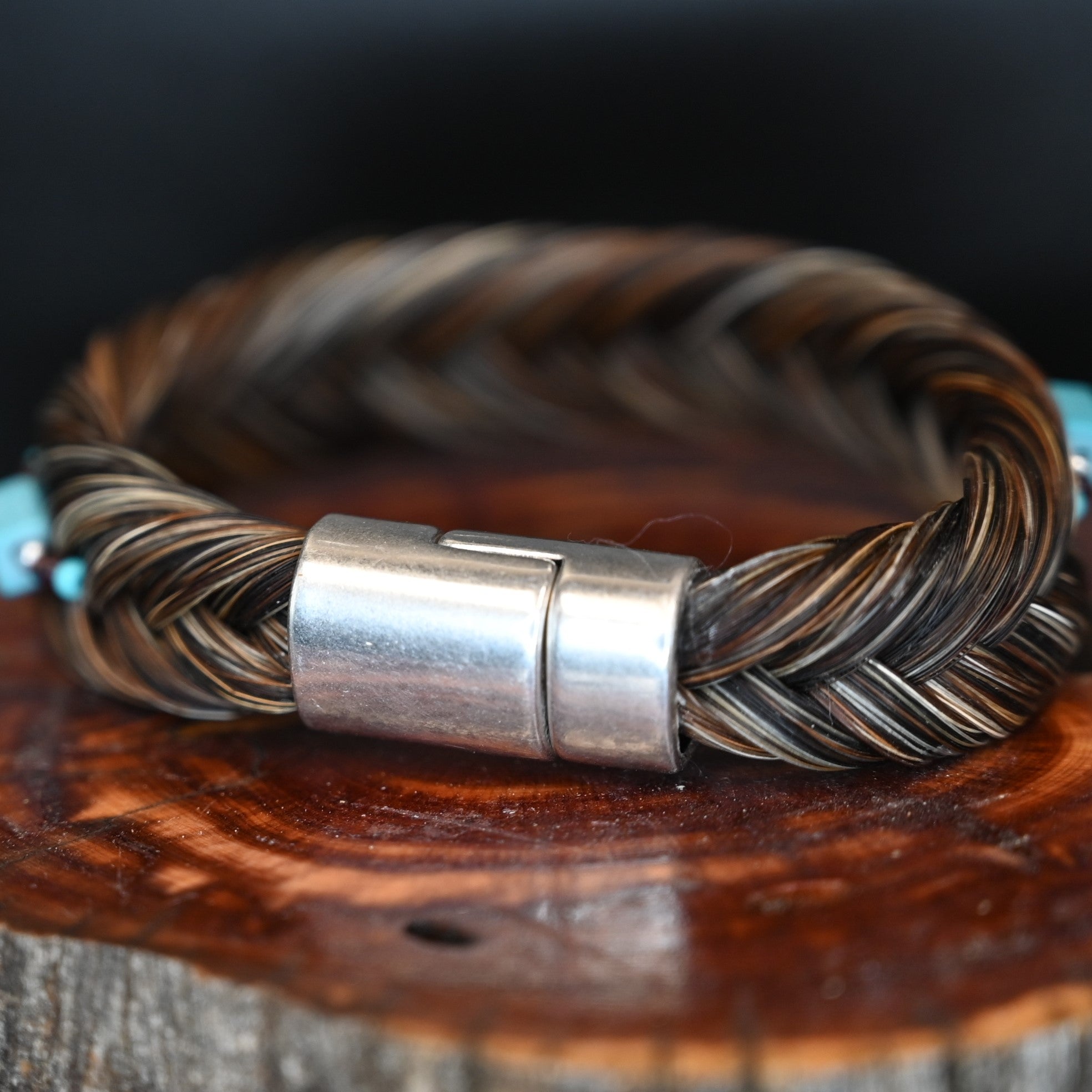 Cowboy Coll. Beaded Magnetic Bracelet