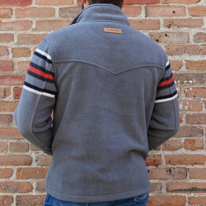 View of back of pullover