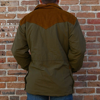 View of back of jacket