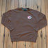 Crewneck sweatshirt with “Cowboy Pro Shop” and horse silhouette graphic in Western style