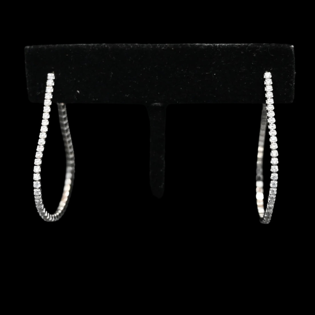 View of earrings
