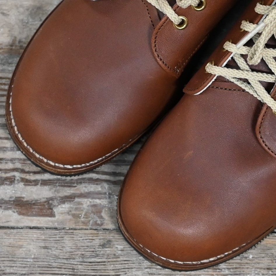 Nicks and Zimmerman Collaberation Lace up Youth Brown Boots