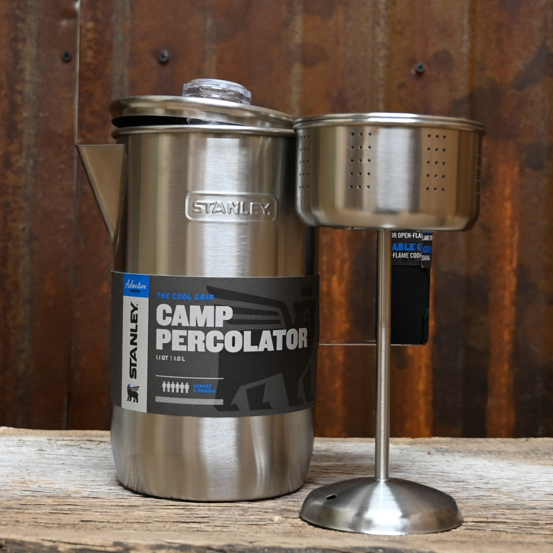 View of percolator