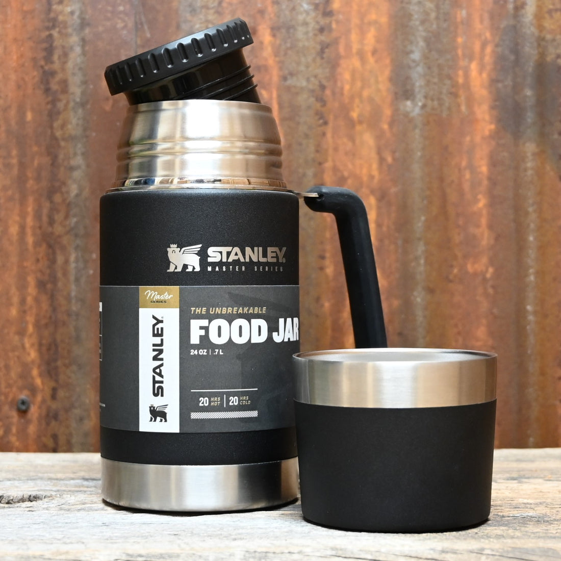 Stanley Master Unbreakable Food Jar In Foundry Black