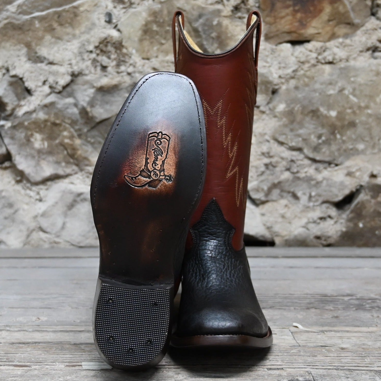 Custom clearance roper boots