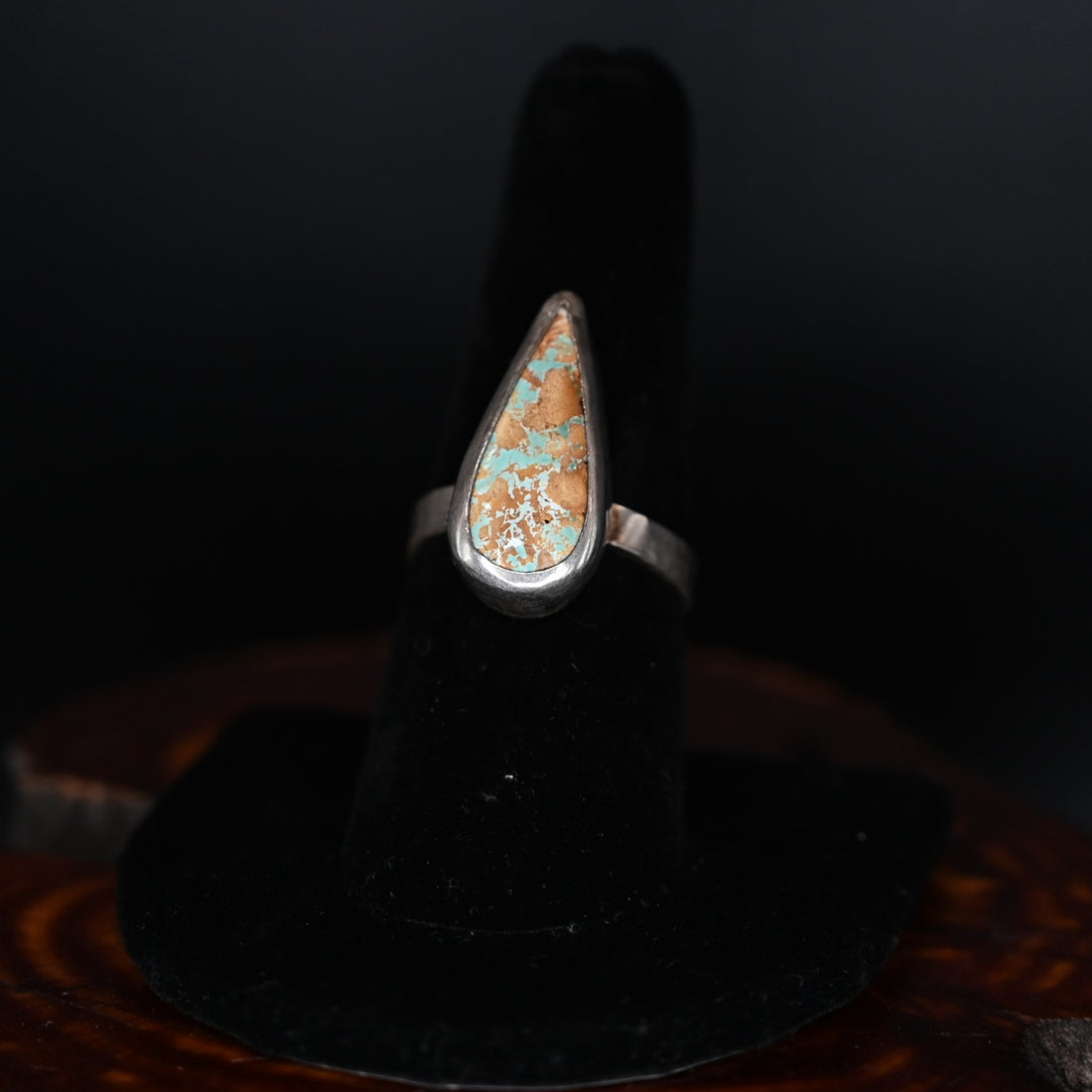 Teardrop Turquoise Ring