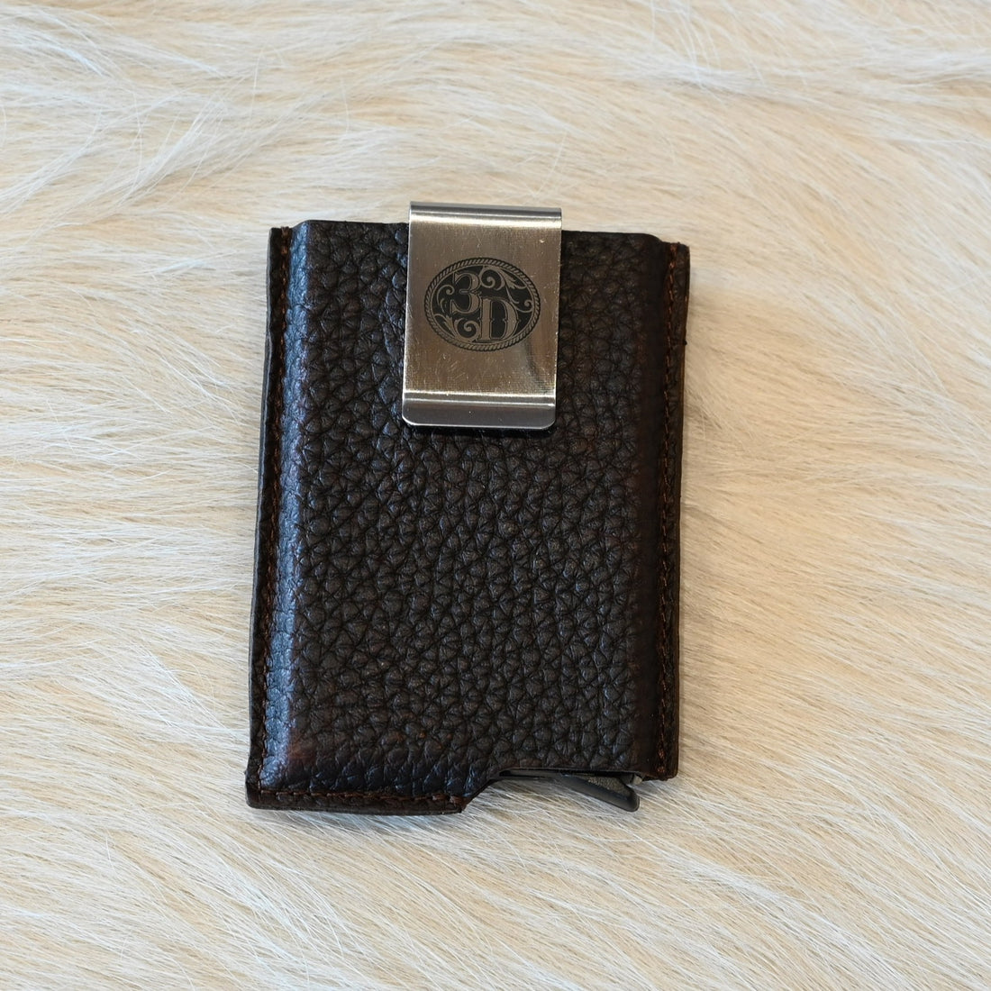 Utility Wallet With Pressure Release Lever