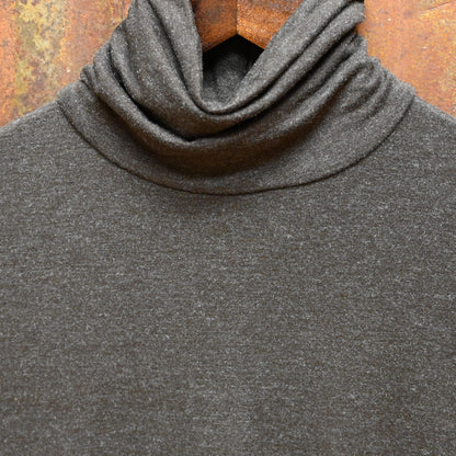 Ladies Brown Dawn Turtleneck view of detail