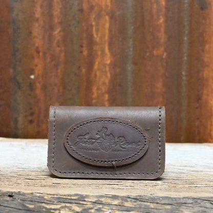 Frost River Leather Business Card Holder view of holder