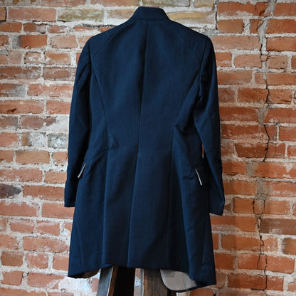 Frontier Ladies Military Coat - Dark Denim