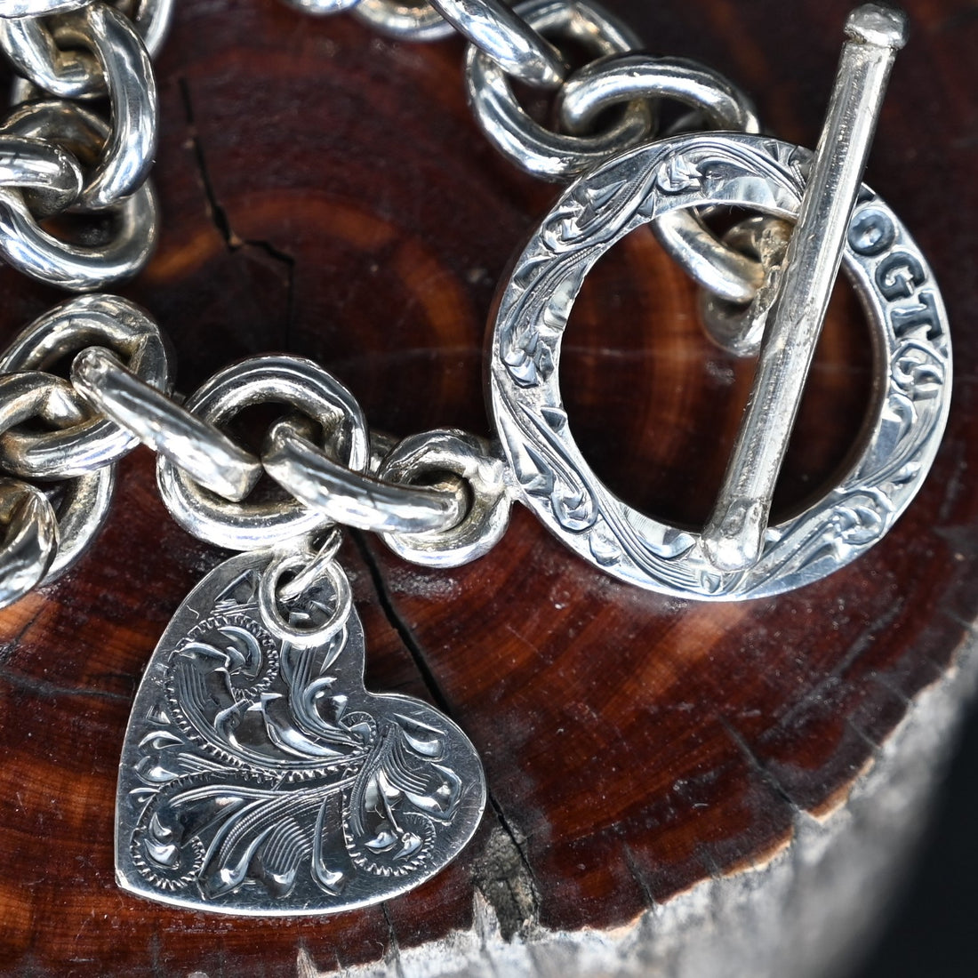 The Endless Love Charm Bracelet view of detail