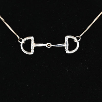 Snaffle Bit Necklace view of necklace