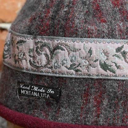 Knitted Wool Hat view of detail