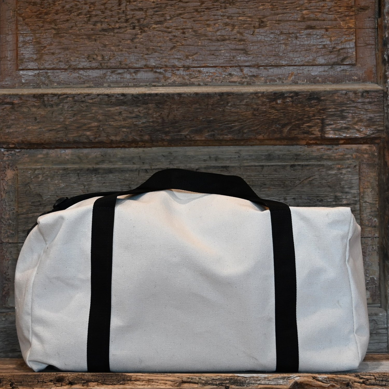 View of duffle bag