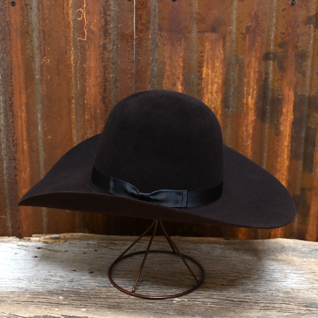 View of side of hat