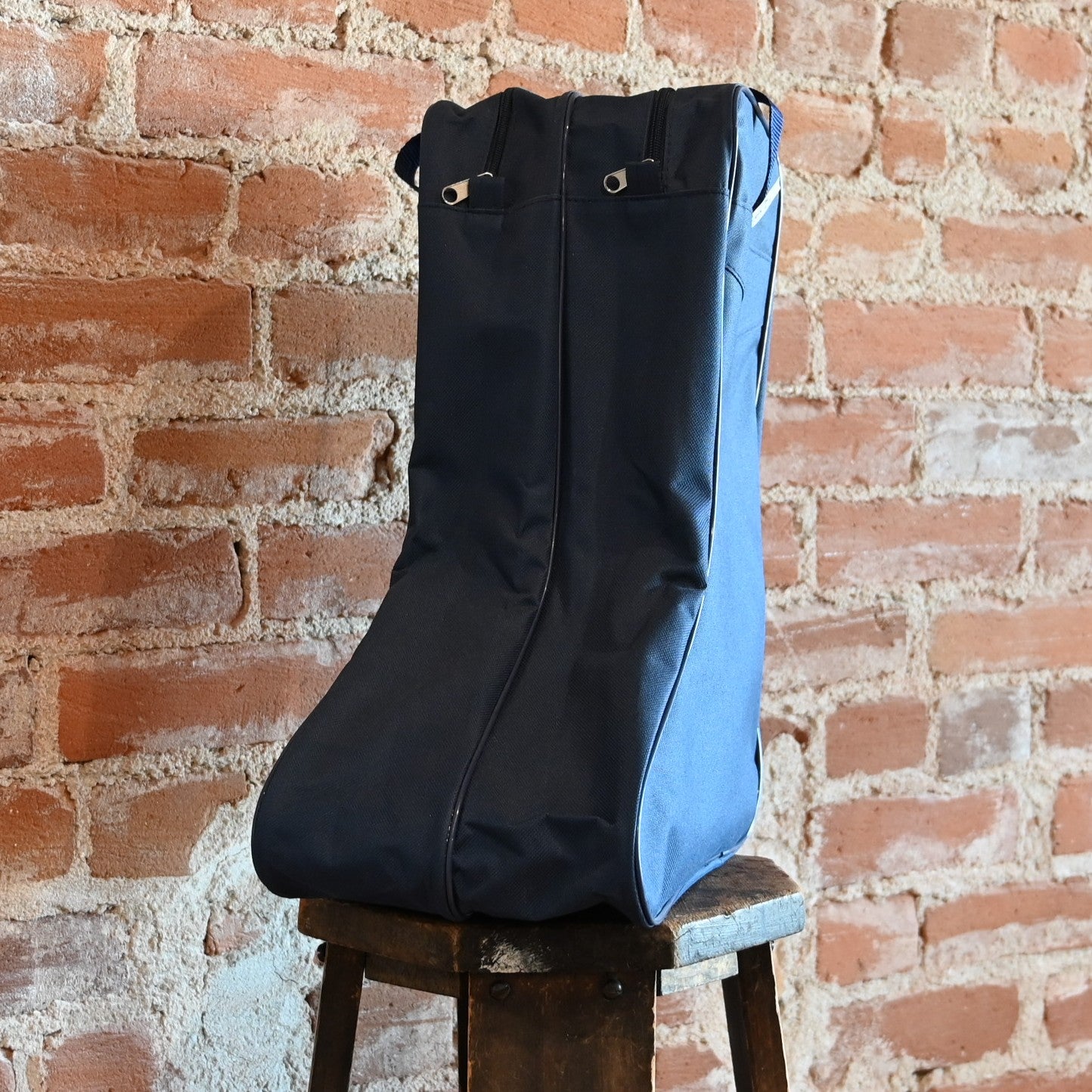 View of boot bag