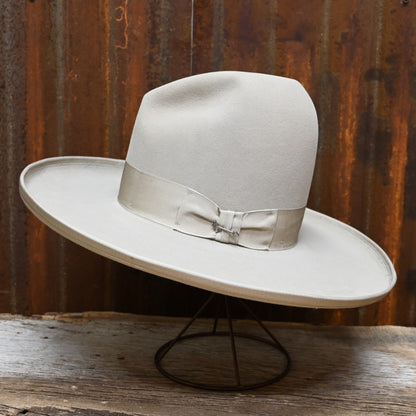 Stetson Tom Mix Style Hat in 6x Silverbelly