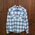 Kimes Ranch Ladies Matadora Plaid Top view of front