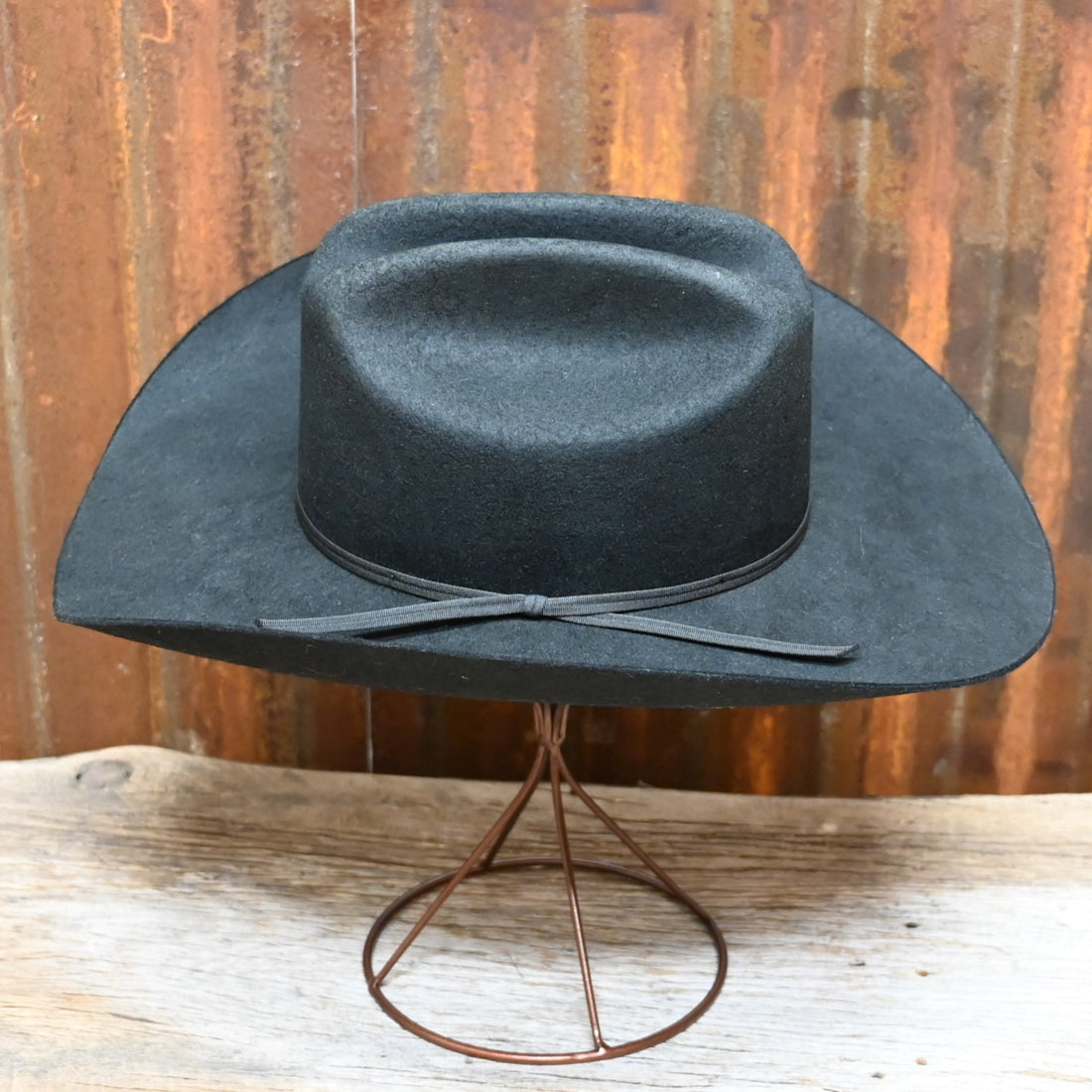 View of side of hat