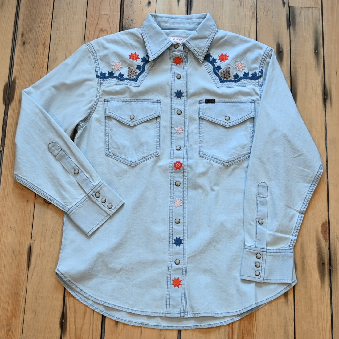View of front of shirt